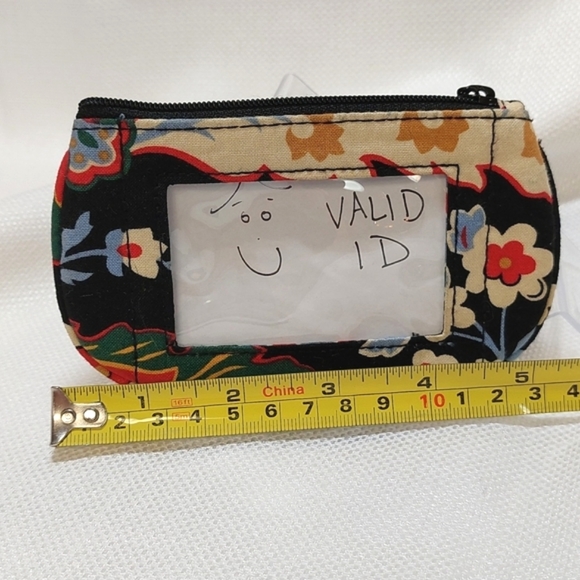 Vera Bradley ID|Coin Purse ▪︎Versailles Print - Picture 6 of 6